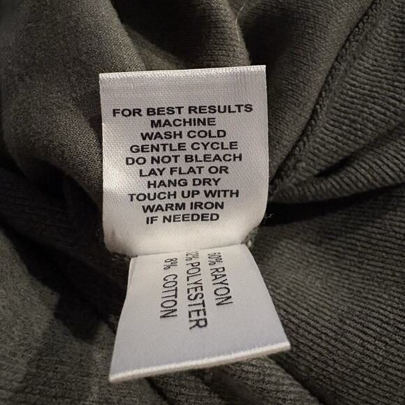 Peter Millar Green Tri-Blend Melange Quarter Zip Golf Sweater Mens Large (1664) - Picture 5 of 5